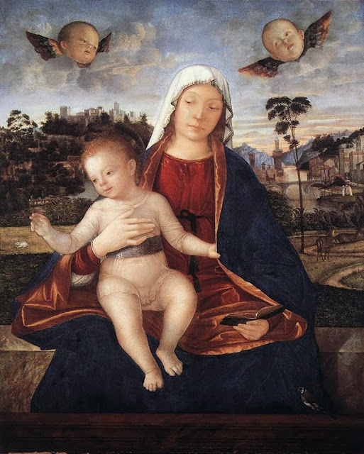 Vittore Carpaccio - Madonna and Blessing Child