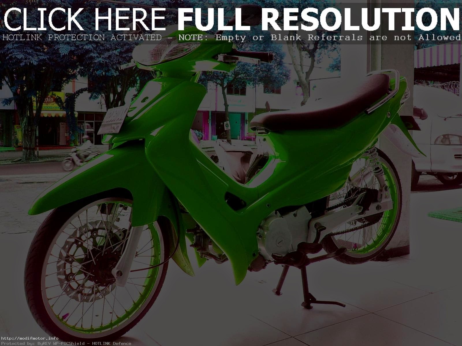 Modifikasi Suzuki Smash 110 Cc