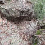Rock steps into Florabella Pass (73221)