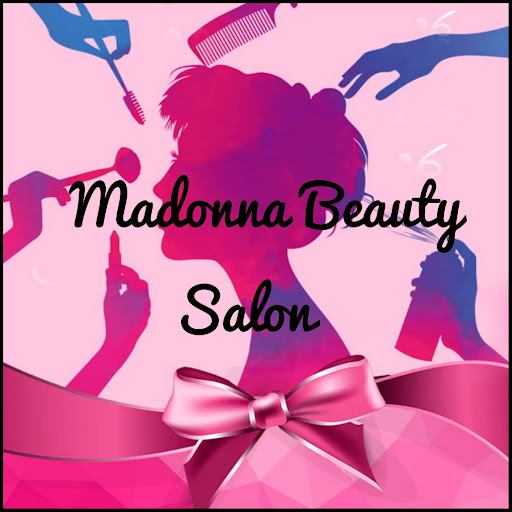 Madonna beauty salon logo