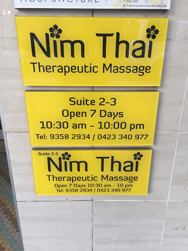 Nim Thai Therapeutic Massage, New South Wales (+61 2 9358 2934)
