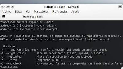 Añadiendo repositorios en openSUSE