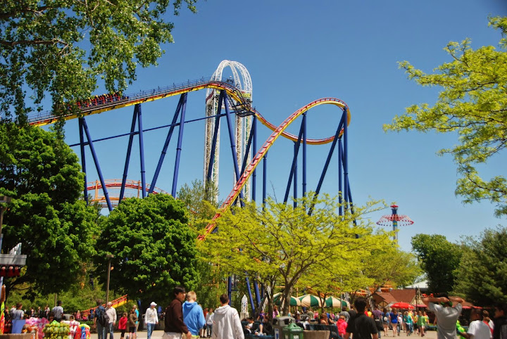 Magnificent rollercoasters at Cedar Point