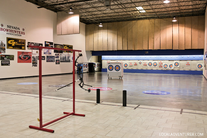 Impact Archery Las Vegas.