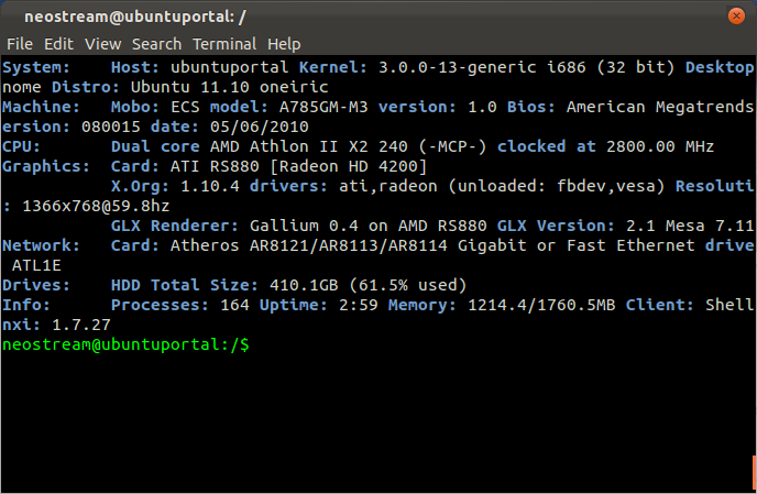 inxi command inxi -b inxi command inxi -b