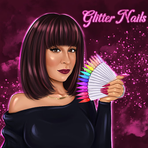 Glitter Nails logo