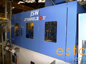 JSW JT100RELIII 55V Rotary Vertical Injection Molding Machine