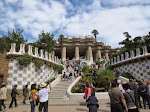 Park Guell is crazy and free Park Guell is crazy and free