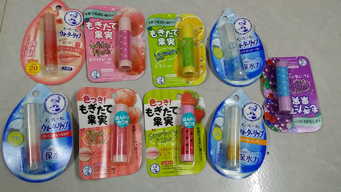 Son dưỡng môi Mentholatum vị dâu, nho, đào