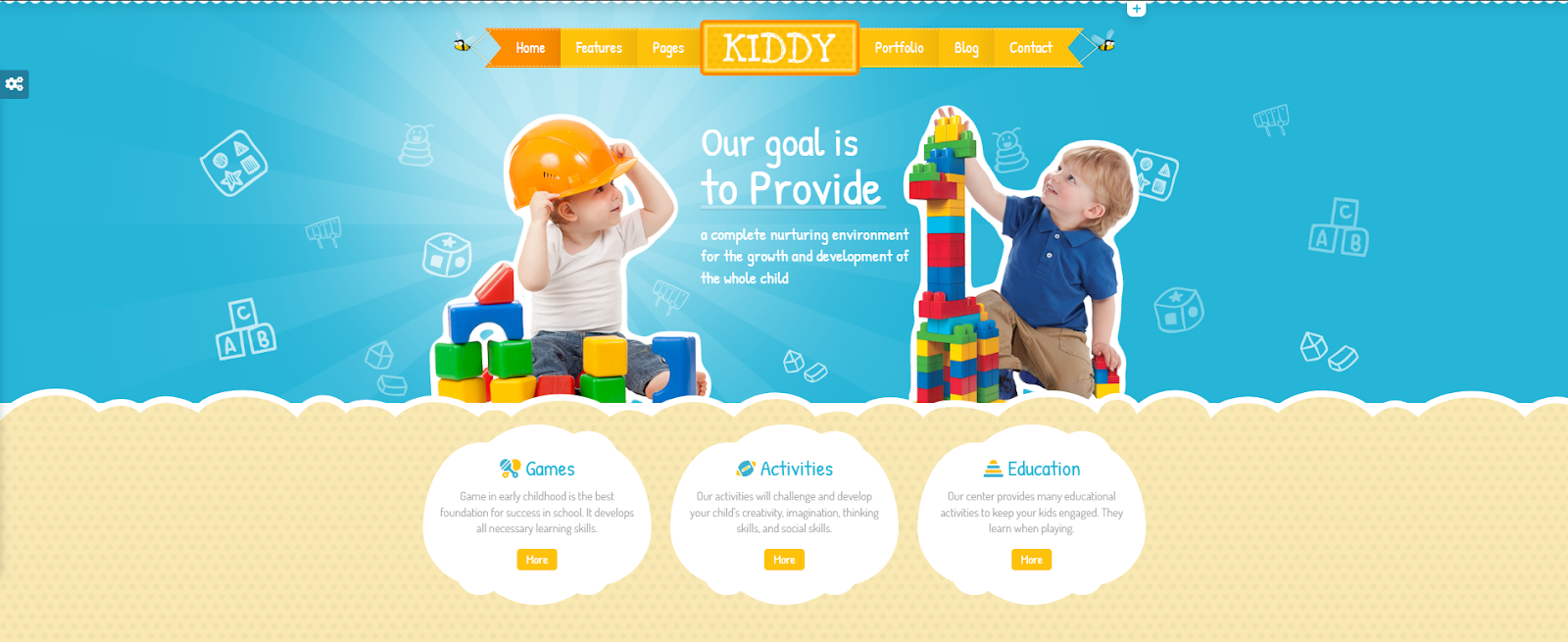 Kiddy- Children WordPress Theme  