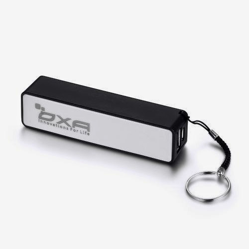 OXA 2600mAh SAFE External Battery 18M WTY Premium Samsung Cells Key Chain charger external portable power supply (Check Amp for tablets) for Smartphones and other electronic devices