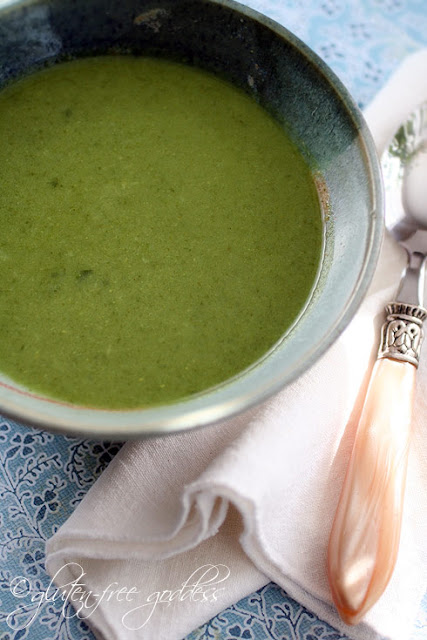 Green soup - detoxing for St Patrick's Day