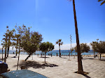 Gorgeous beach area of Barceloneta Gorgeous beach area of Barceloneta