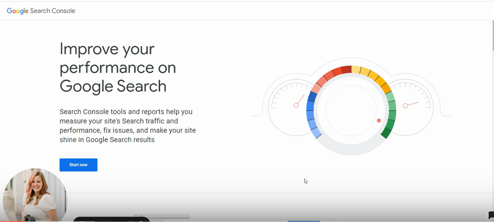 google search console for photographers