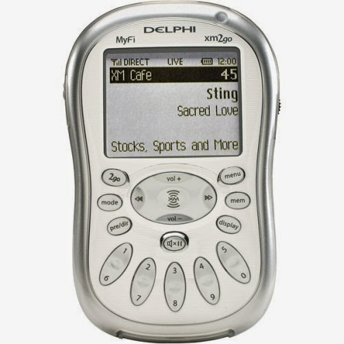  Delphi MyFi XM2GO Portable XM Satellite Radio Receiver with Home / Car Kits