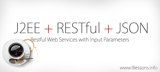 RESTful Web Services with input parameters