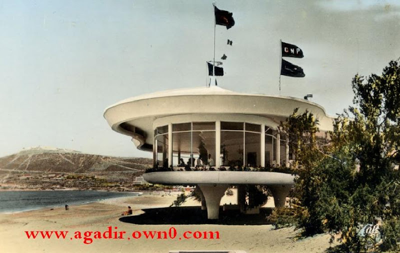 صور مطعم  La Reserve Beach   من سنة 1950 الى سنة 1960  Blog-agadir-duhon-architecte-1