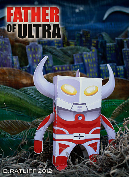 Father of Ultra Paper Toy