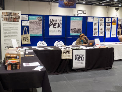 PEN stand at LonCon