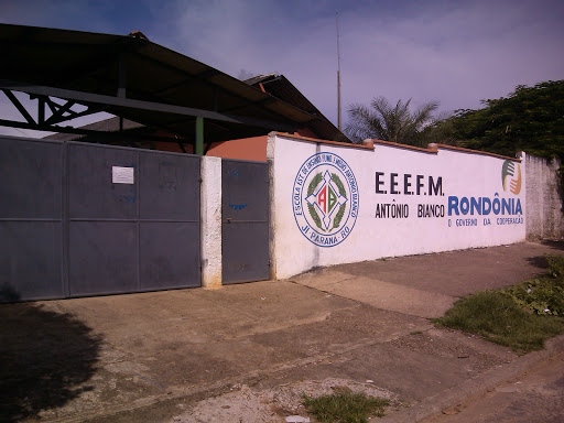 Eeefm Antonio Bianco, R. Rio Amazonas, 1518 - Jardim Presidencial, Ji-Paraná - RO, 78963-218, Brasil, Ensino, estado Rondônia