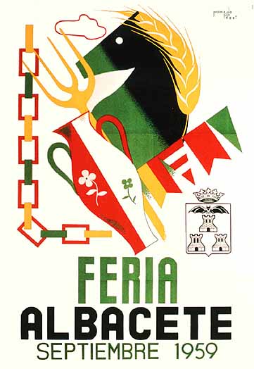 Cartel Feria Albacete 1959