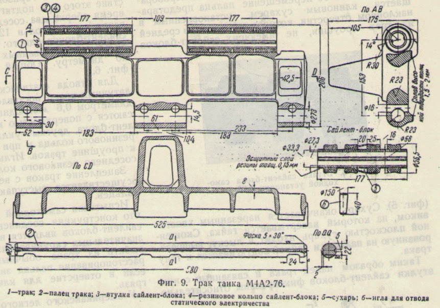 Трак танка кв 1 чертежи