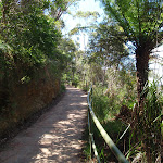 Following the path north of  Echo Point (92464)