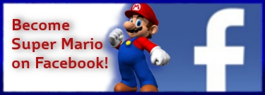 Become Super Mario On Facebook