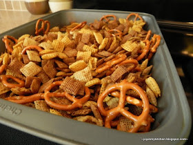 Finding Joy In My Kitchen Olive Oil Chex Mix