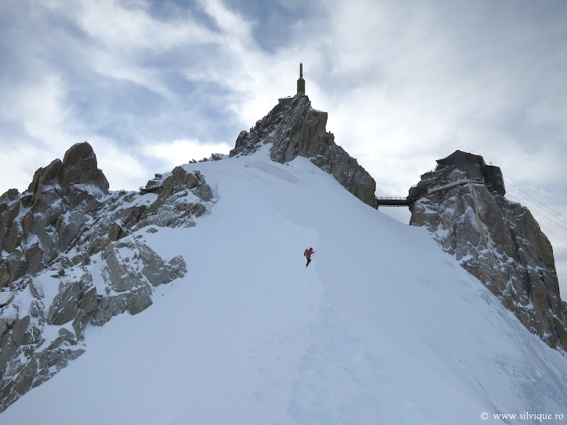 2013.12.23 - Chamonix - Incercarea traseului Supercouloir