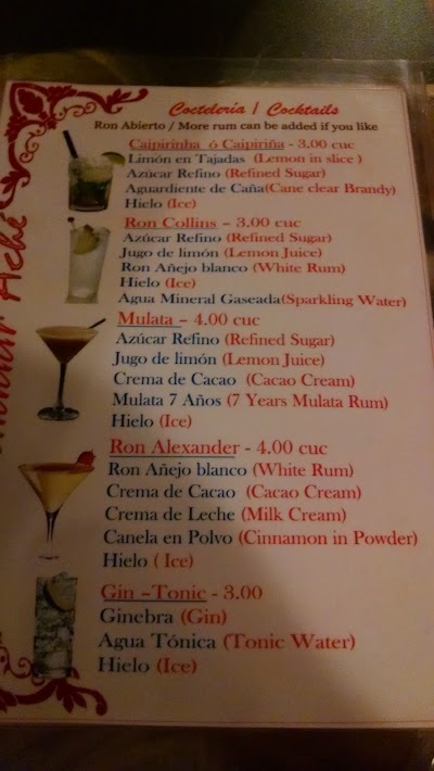 Photos of Paladar Ache