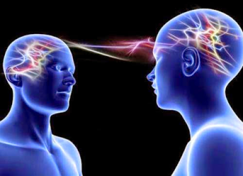 Telepathic Communication Between Two People