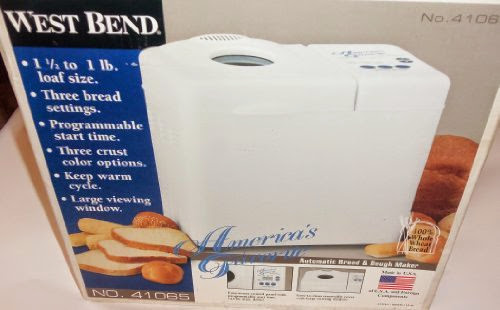  WEST BEND AUTOMATIC BREAD AND DOUGH MAKER!