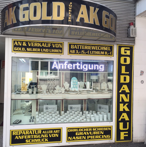 AK Gold GmbH GOLDANKAUF MIT BEST PREIS logo