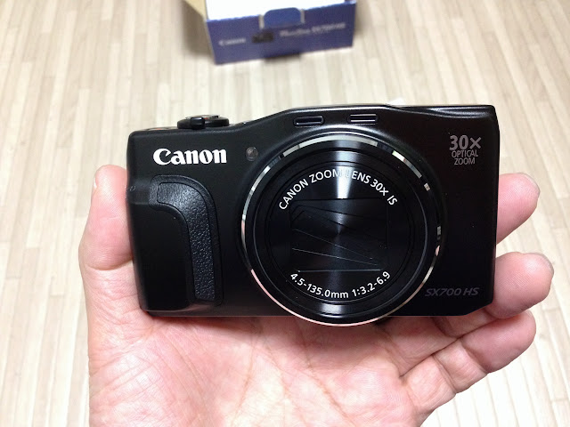 Canon PowerShot SX700 HSの本体前