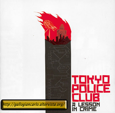 Tokyo Police Club "A Lesson in Crime" CD Indie /garage Rock