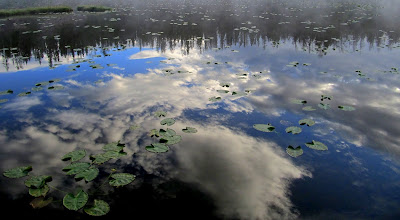 Range Lake reflection