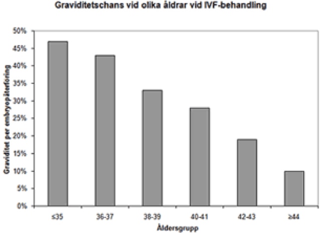 Resan mot plusset: Chanser att bli gravid med IVF