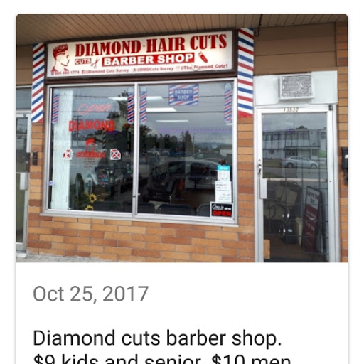 Diamond Cuts Barbershop logo