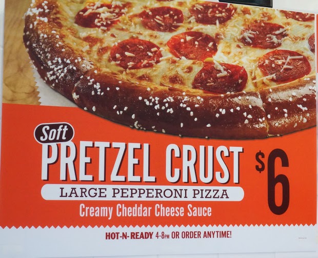 Little Caesars Soft Pretzel Crust Pizza Kirbie's Cravings