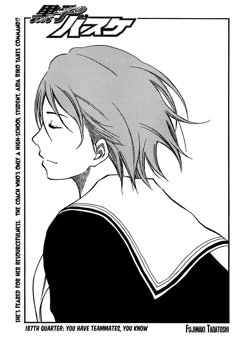 Kuroko no Basket Manga Chapter 187 - Image 01