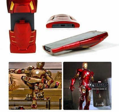iPhone 4/4s ou iphone 5 Marvel 3D Iron Man Mark VII Coque-Iron-Man-iPhone-5+9