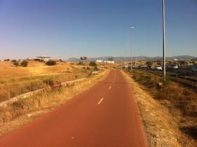 Ruta en bici de Madrid al Puerto de la Morcuera, julio 2012