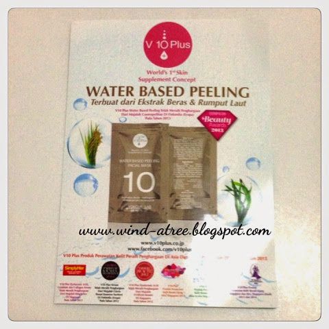 Review] V10 Plus Water Based Peeling - The Journey | Beauty and Lifestyles  Blogger in Bandung