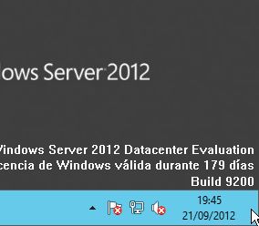 Cómo reiniciar o apagar un equipo con Windows Server 2012