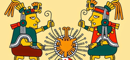 Aztec twin god Ometeotl