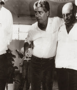 Comandante Fernando Murilo no hospital