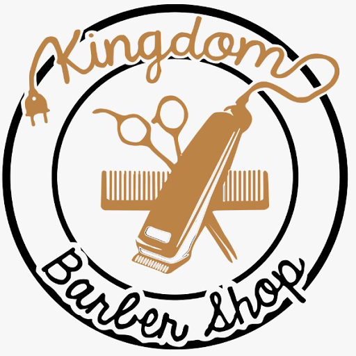 Kingdom barbershop logo