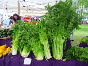 Celery at the Portland Farmer's Market