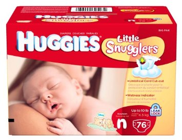  Huggies Little Snugglers Diapers